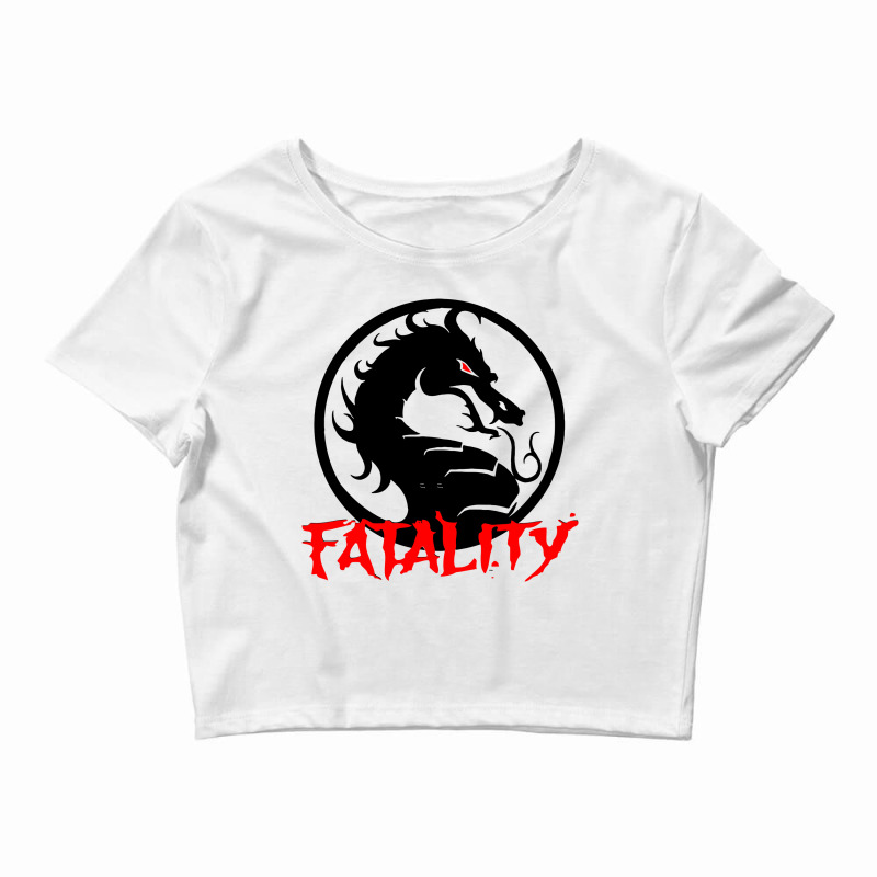 Fatality Crop Top by apotekkers | Artistshot