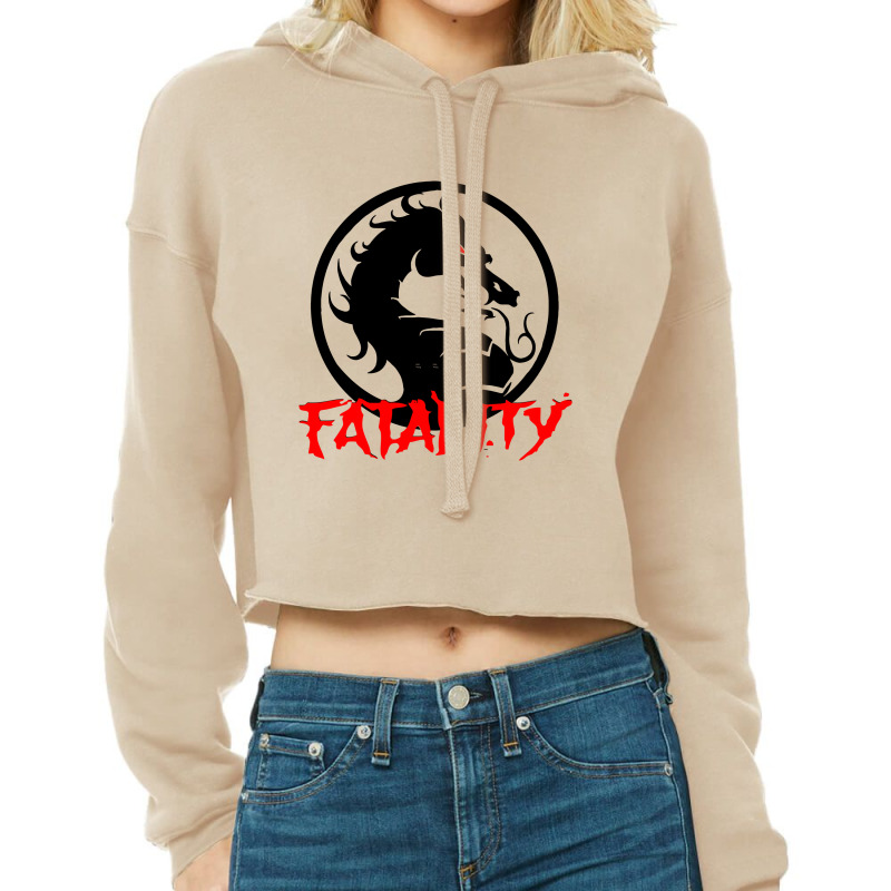 Fatality Cropped Hoodie by apotekkers | Artistshot