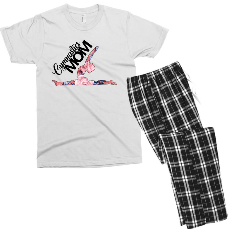 Gymnastics Mom For Light Men's T-shirt Pajama Set by autlu2024 | Artistshot