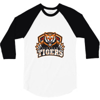 Kingdom Tigers   Walking Dead Design 3/4 Sleeve Shirt | Artistshot