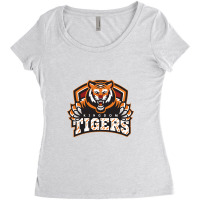 Kingdom Tigers   Walking Dead Design Women's Triblend Scoop T-shirt | Artistshot