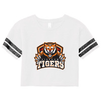 Kingdom Tigers   Walking Dead Design Scorecard Crop Tee | Artistshot