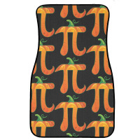 Pumpkin Pi Halloween Costume T  Shirt Funny Pumpkin Pi Halloween Costu Front Car Mat | Artistshot