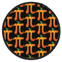 Pumpkin Pi Halloween Costume T  Shirt Funny Pumpkin Pi Halloween Costu Round Patch | Artistshot