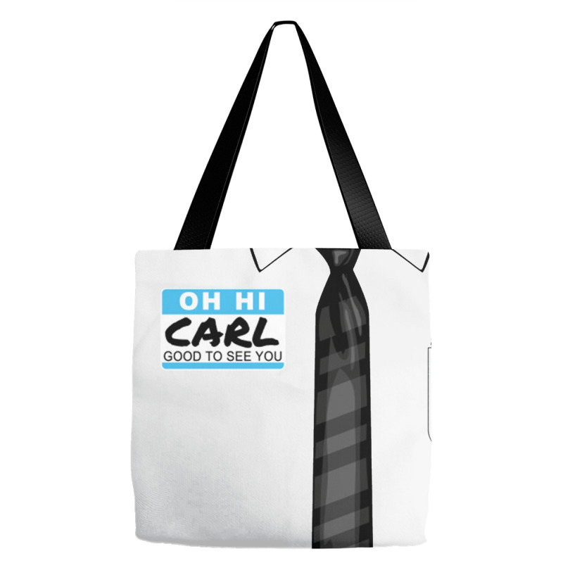 Oh Hi Carl Tote Bags | Artistshot