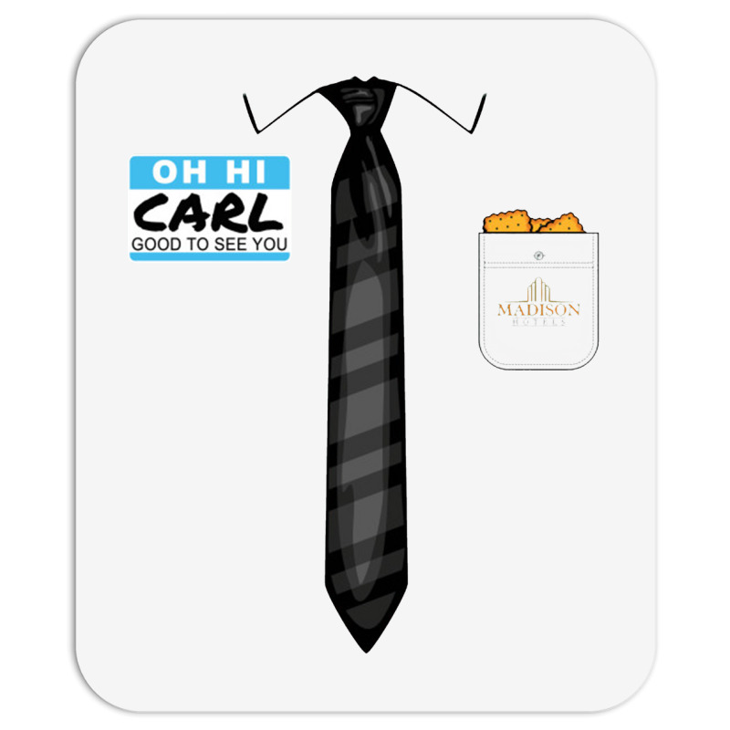 Oh Hi Carl Mousepad | Artistshot