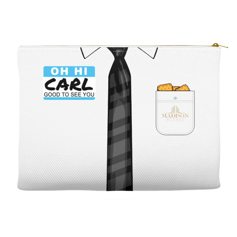 Oh Hi Carl Accessory Pouches | Artistshot