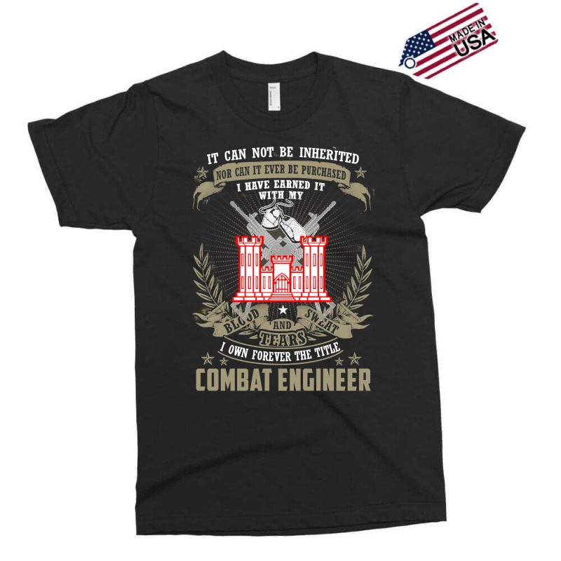 Combat Engineer Hoodie , It Can Not Be Inherited Or Purchase Exclusive T-shirt by DianneHenderson91 | Artistshot