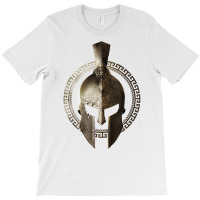 Spartan Helmet Warrior Gladiator Workout Sparta Greek Gym Tank Top T-shirt | Artistshot