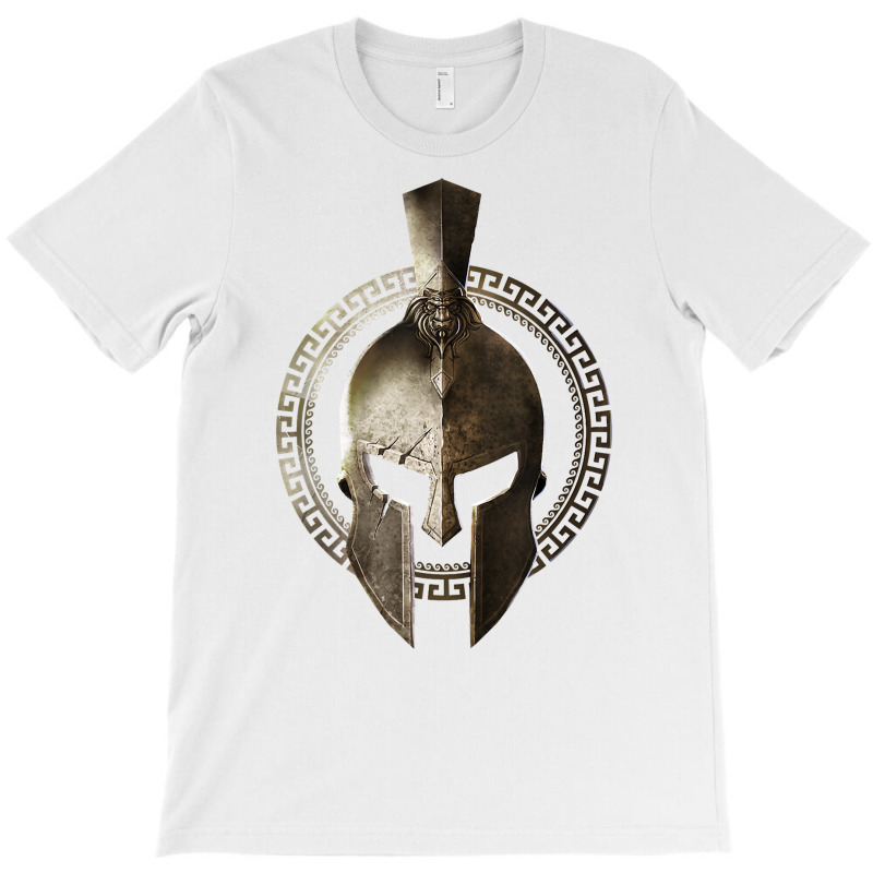 Spartan Helmet Warrior Gladiator Workout Sparta Greek Gym Tank Top T-shirt | Artistshot