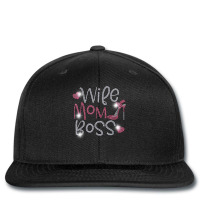 Wife Mom Boss Bling Rhinestone Funny Birthday Party Gift T Shirt Printed Hat | Artistshot