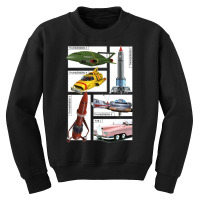 Thunderbirds Vehicles, Ideal Gift, Birthday Present Youth Sweatshirt | Artistshot