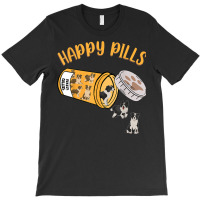 Happy Pills Border Collie Dog Lover T Shirt T-shirt | Artistshot