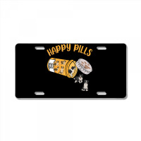 Happy Pills Border Collie Dog Lover T Shirt License Plate | Artistshot