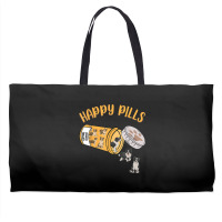 Happy Pills Border Collie Dog Lover T Shirt Weekender Totes | Artistshot