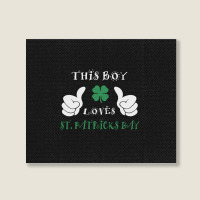 This Boy Loves St Landscape Canvas Print | Artistshot