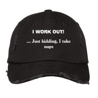 Work Out Vintage Cap | Artistshot