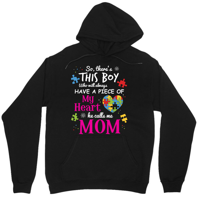 Autism Mom Have Piece Of My Heart Awareness T Shirt Unisex Hoodie | Artistshot