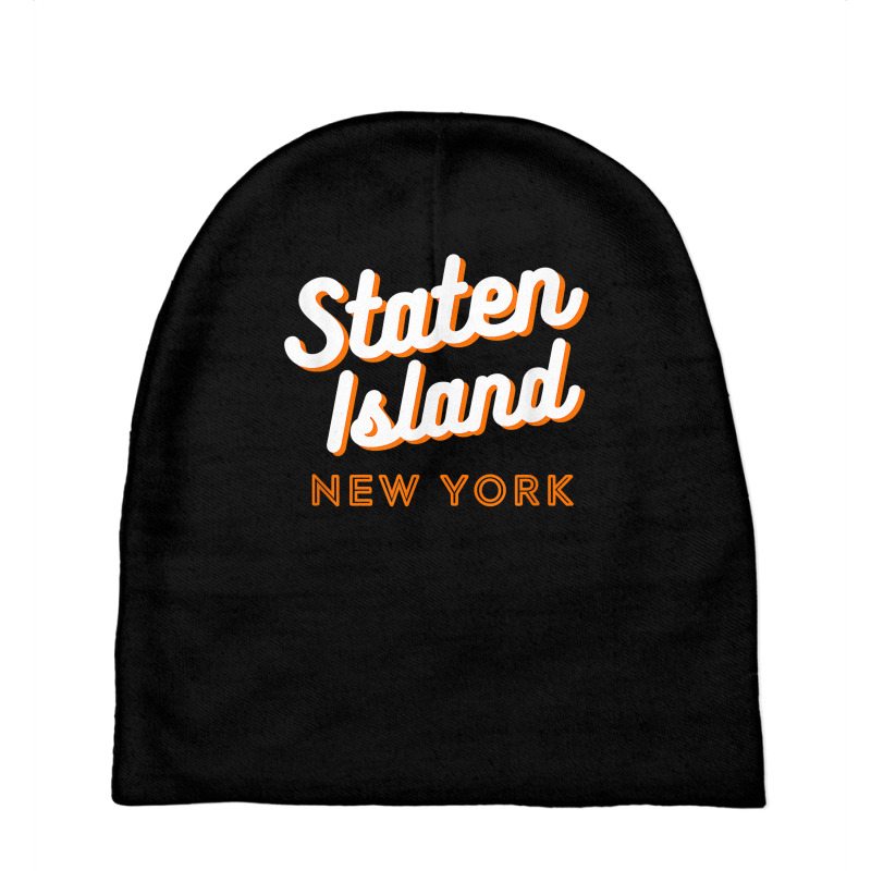 Staten Island Ny, Retro Si Ny T Shirt Baby Beanies by ToanJeiza | Artistshot