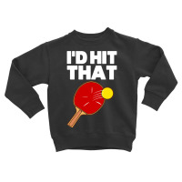 Cool Table Tennis Design For Men Women Game Ping Pong Lovers T Shirt Toddler Sweatshirt | Artistshot