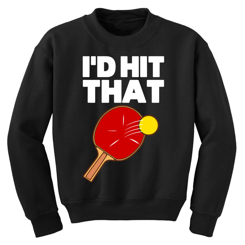 Cool Table Tennis Design For Men Women Game Ping Pong Lovers T Shirt Youth Sweatshirt by DianneHenderson91 | Artistshot