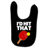 Cool Table Tennis Design For Men Women Game Ping Pong Lovers T Shirt Baby Bibs | Artistshot