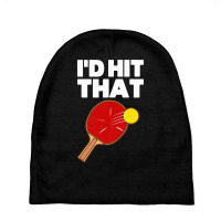 Cool Table Tennis Design For Men Women Game Ping Pong Lovers T Shirt Baby Beanies | Artistshot