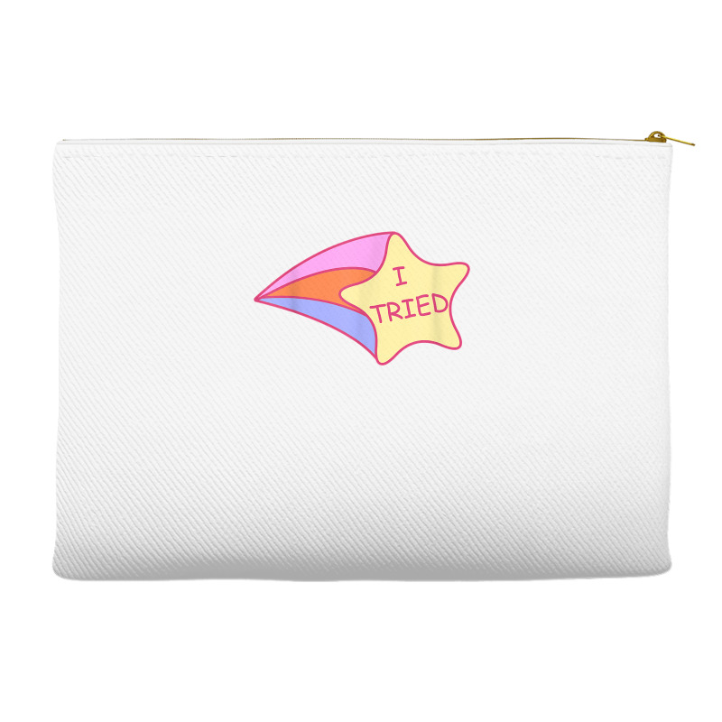 I Tried Shooting Star 2nd Place T Shirt Accessory Pouches | Artistshot