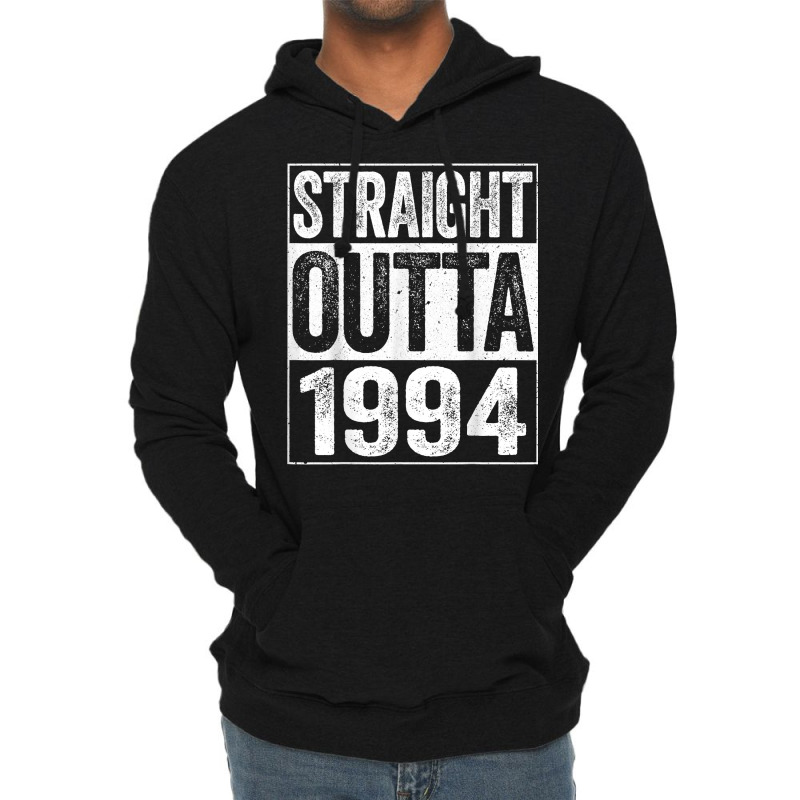 Straight Outta 1994 T Shirt 27th Birthday Shirt T Shirt Lightweight Hoodie | Artistshot