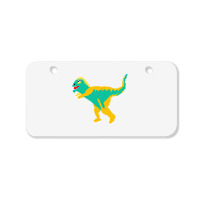 Dinosaur Graphic Bicycle License Plate | Artistshot