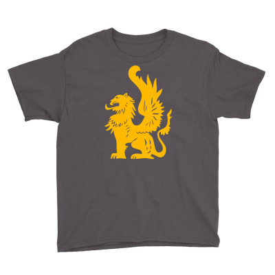 Griffin Griffon Gryphon Youth Tee Designed By Mdk Art