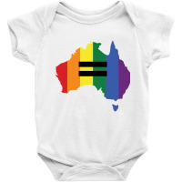 Lgbt Equality Australia Baby Bodysuit | Artistshot