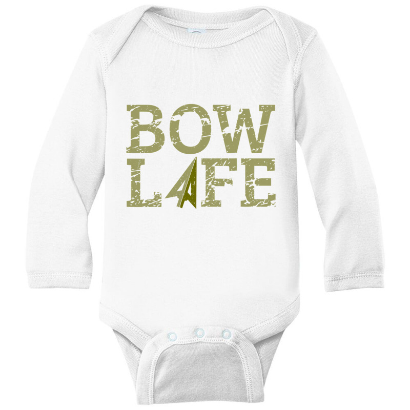 Crossbow Deer Hunting Tip Bow Life Hunter Accessories Gift T Shirt Long Sleeve Baby Bodysuit | Artistshot