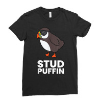 Stud Puffin Seabird Stuf Muffin Iceland Puffin Bird T Shirt Ladies Fitted T-shirt | Artistshot