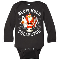 Blow Mold Collector Light It Up Christmas Halloween T Shirt Long Sleeve Baby Bodysuit | Artistshot