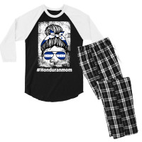 Honduranmom Honduras Honduran Mom Sweatshirt Men's 3/4 Sleeve Pajama Set | Artistshot