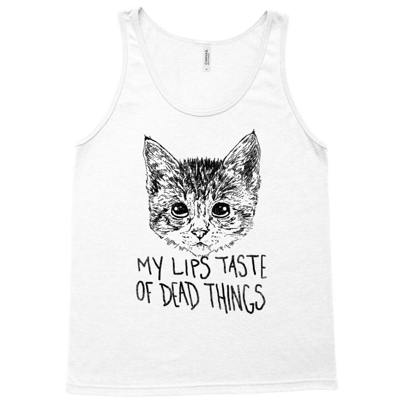 Morbid Kitten Tank Top by Specstore | Artistshot