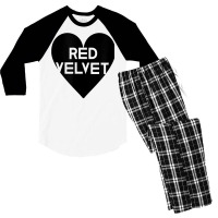 Love Red Velvet Shirt Men Women K Pop Fan T Shirt Men's 3/4 Sleeve Pajama Set | Artistshot