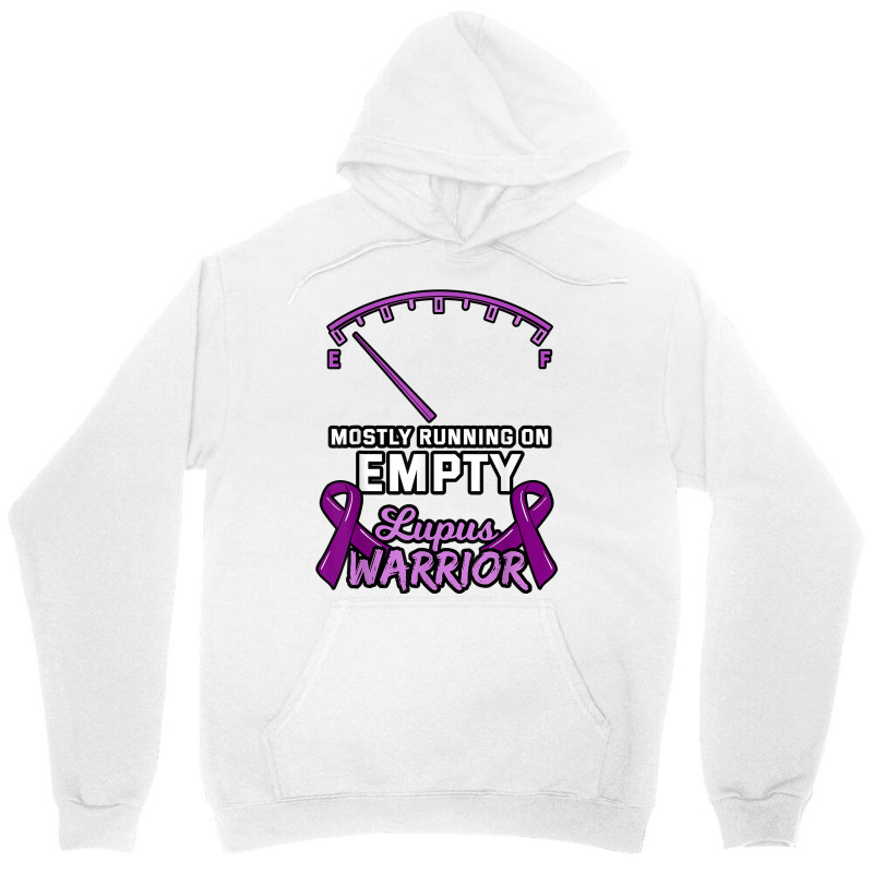 Lupus Warrior Shirt Fuel Gauge Low Energy Purple Ribbon Gift Unisex Hoodie | Artistshot