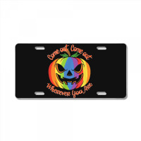 Come Out Wherever You Are   Gay Pride Shirt   Gay Halloween License Plate | Artistshot