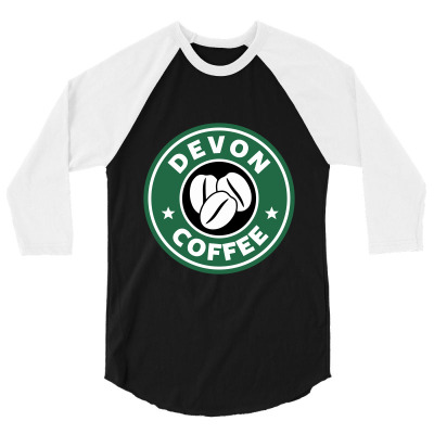 Devon Coffee 3/4 Sleeve Shirt Designed By Yusupsd