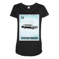 Station Wagon Mexican Cards T Shirt Maternity Scoop Neck T-shirt | Artistshot