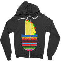 Taco Blanket Pocket Serape Mexican Fiesta Apparel T Shirt Zipper Hoodie | Artistshot