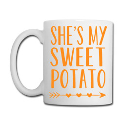 Mens She's My Sweet Potato Thanksgiving Halloween Matching Couple Coffee Mug Designed By Cute2580