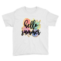 Hello Summer Youth Tee | Artistshot