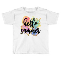 Hello Summer Toddler T-shirt | Artistshot