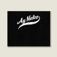 Humorous Ay Nako Annoyed Filipino Expression Pullover Hoodie Landscape Canvas Print | Artistshot