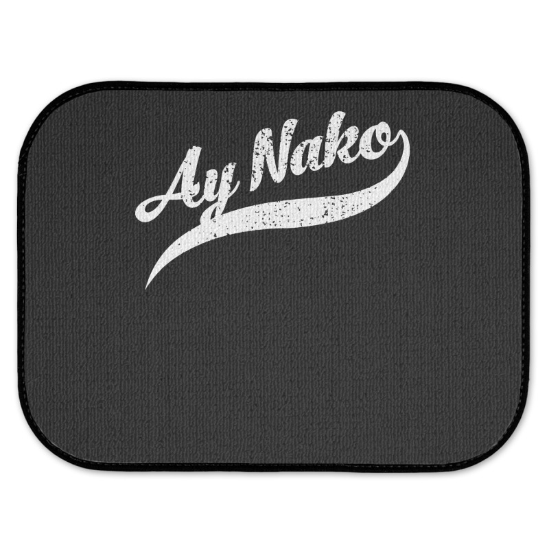 Humorous Ay Nako Annoyed Filipino Expression Pullover Hoodie Rear Car Mat | Artistshot