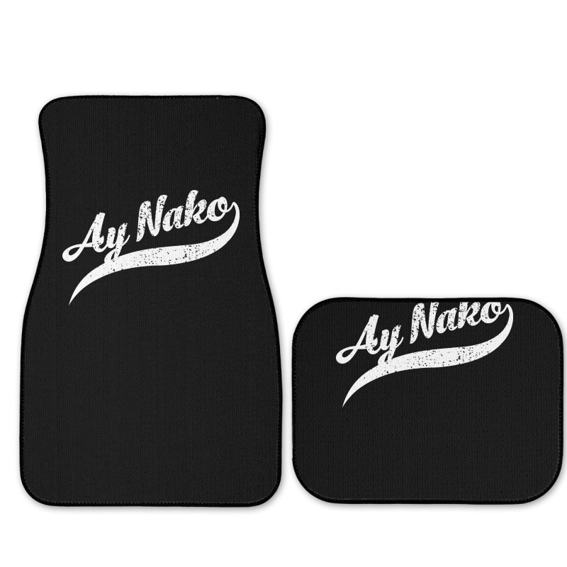 Humorous Ay Nako Annoyed Filipino Expression Pullover Hoodie Full Set Car Mats | Artistshot