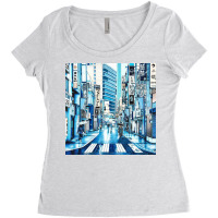 Osaka Restaurant Women's Triblend Scoop T-shirt | Artistshot